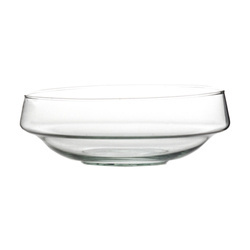 Glass bowl W-649 H:5,5cm D:15cm