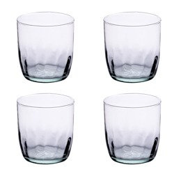 4 pcs Glass W-410 Optyk H:9cm D:8cm