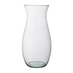 Glass vase W-270B H:30m D:14,5cm