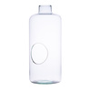 Glass bottle vase W-533+side hole H:35cm D:15cm 