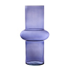 Blue glass vase W-706A H:31cm D:15,5cm