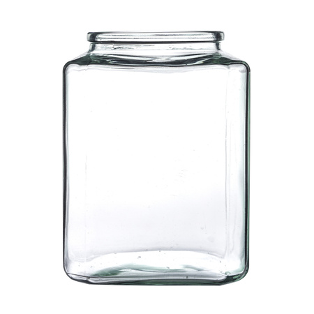 Glass jar vase WM-K020 H:20cm D:14,5cm 