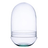 Glass terrarium egg  W-527A+W-527hole from the top H:30cm D:18,5cm SALE