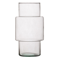 Glass vase W-762 H:30cm D:16,5cm