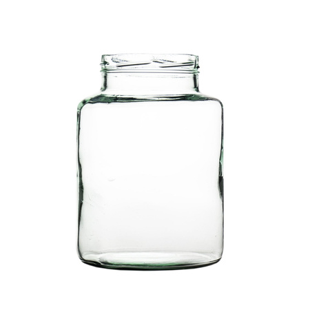 Glass jar vase H:20cm D:14,5cm WM-G001