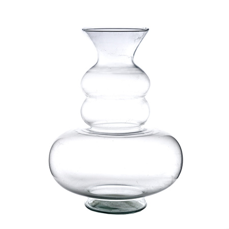 Glass vase W-443A H:32cm D:24cm