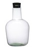 Glass vase bottle W-597+rubber cork H: 32cm D: 18cm