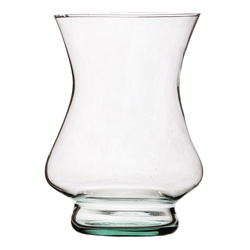 Glass vase W-385 H:20cm D:14cm