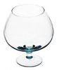 Glass cognac vase H:23cm D:20cm