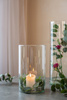 Cylinder glass vase S-45/E H:25cm D:15cm