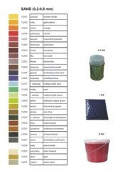 Natural decorative sand color 1kg